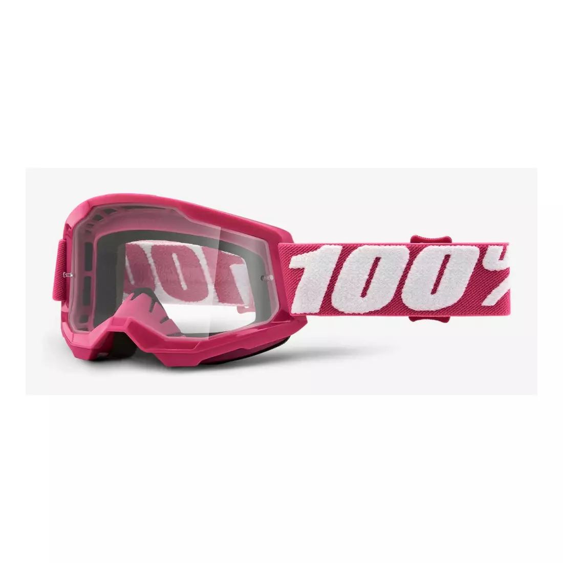 100% Junior kerékpáros szemüveg STRATA 2 JUNIOR (tiszta Anti-Fog lencse, LT 88%-92%) fletcher STO-50521-101-06