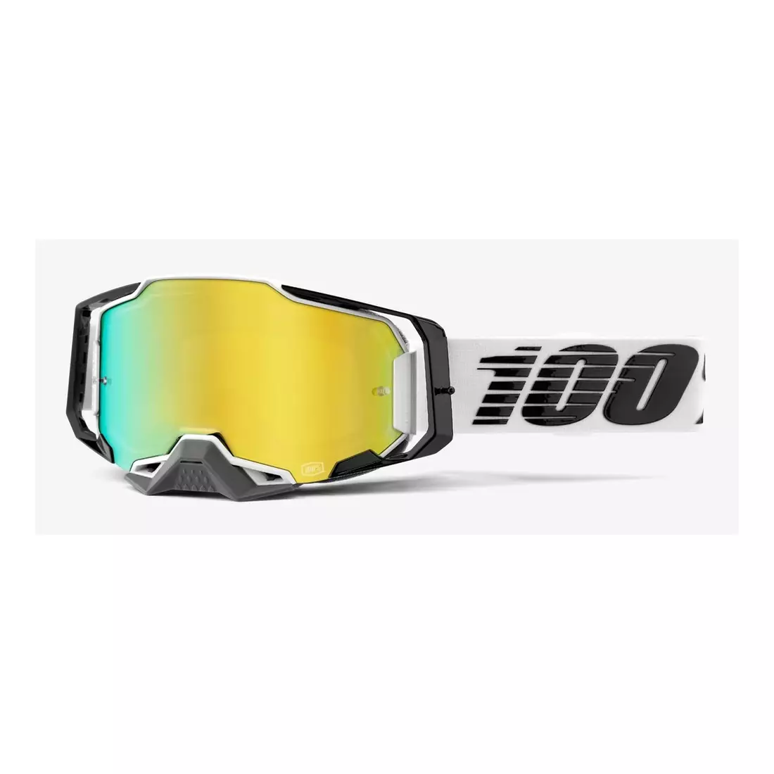 100% kerékpáros szemüveg ARMEGA (arany tükörüveg, LT 28%+/-5%) atmos STO-50721-259-09