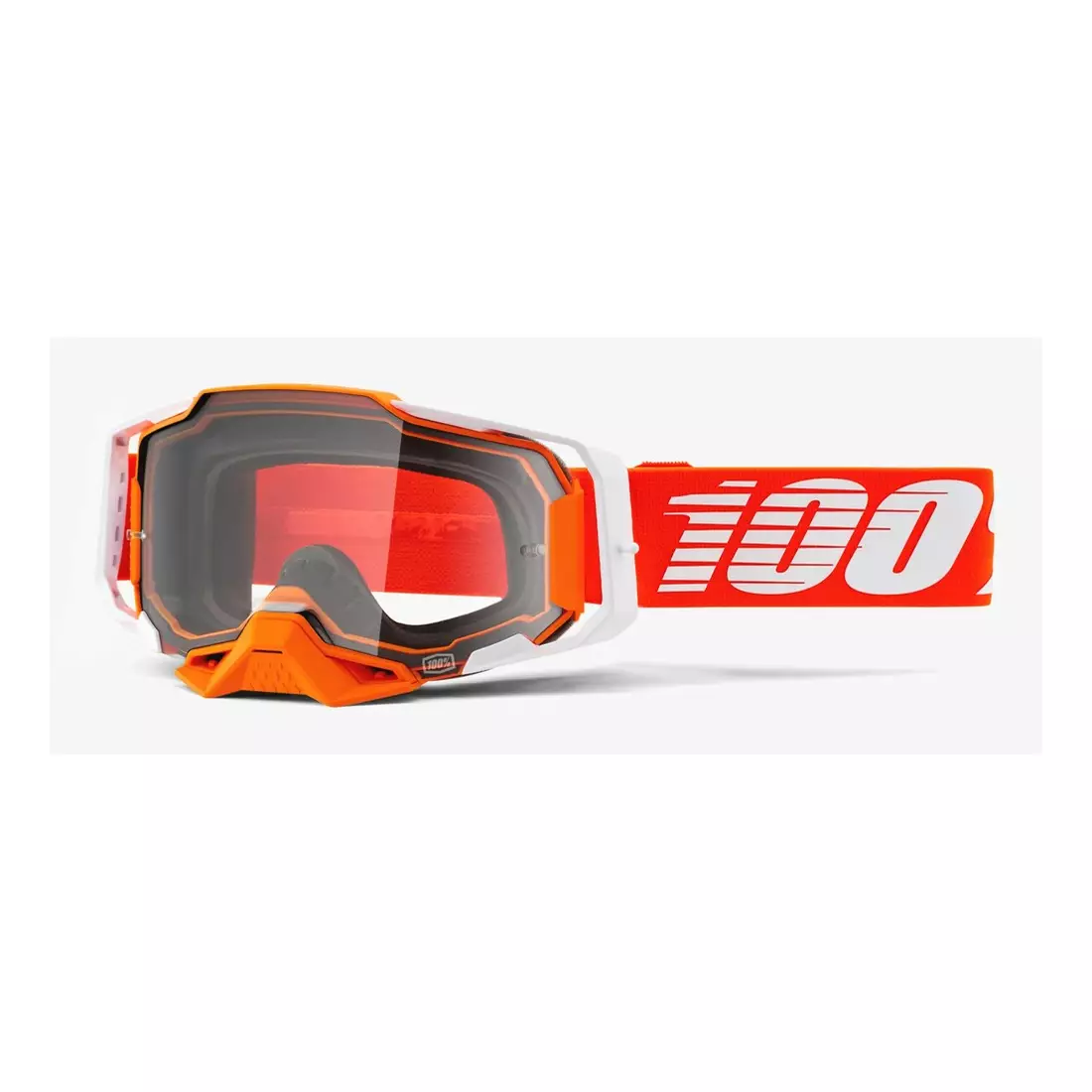 100% kerékpáros szemüveg ARMEGA (átlátszó üveg Anti-Fog, LT 88%-92%) regal STO-50721-101-07