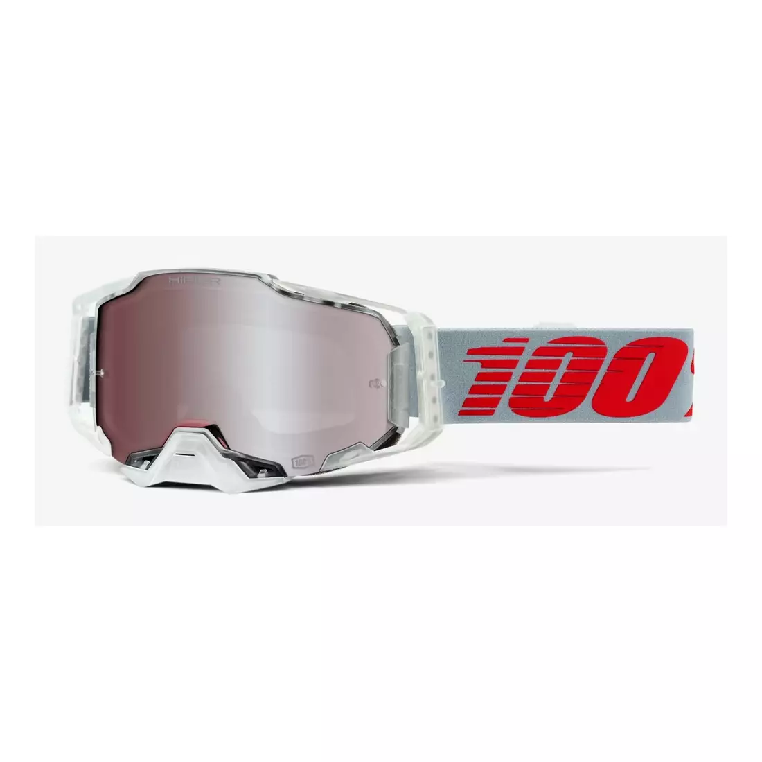 100% kerékpáros szemüveg ARMEGA (ezüst tükörüveg HiPER, LT 20%-30%) x-ray STO-50721-404-10