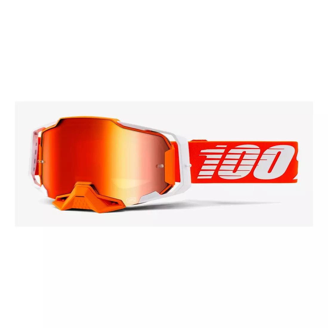 100% kerékpáros szemüveg ARMEGA (piros tükörüveg, LT 38%+/-5%) regal STO-50721-251-07