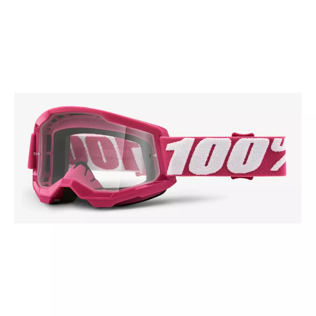 100% kerékpáros szemüveg STRATA 2 (tiszta Anti-Fog lencse, LT 88%-92%) fletcher STO-50421-101-06
