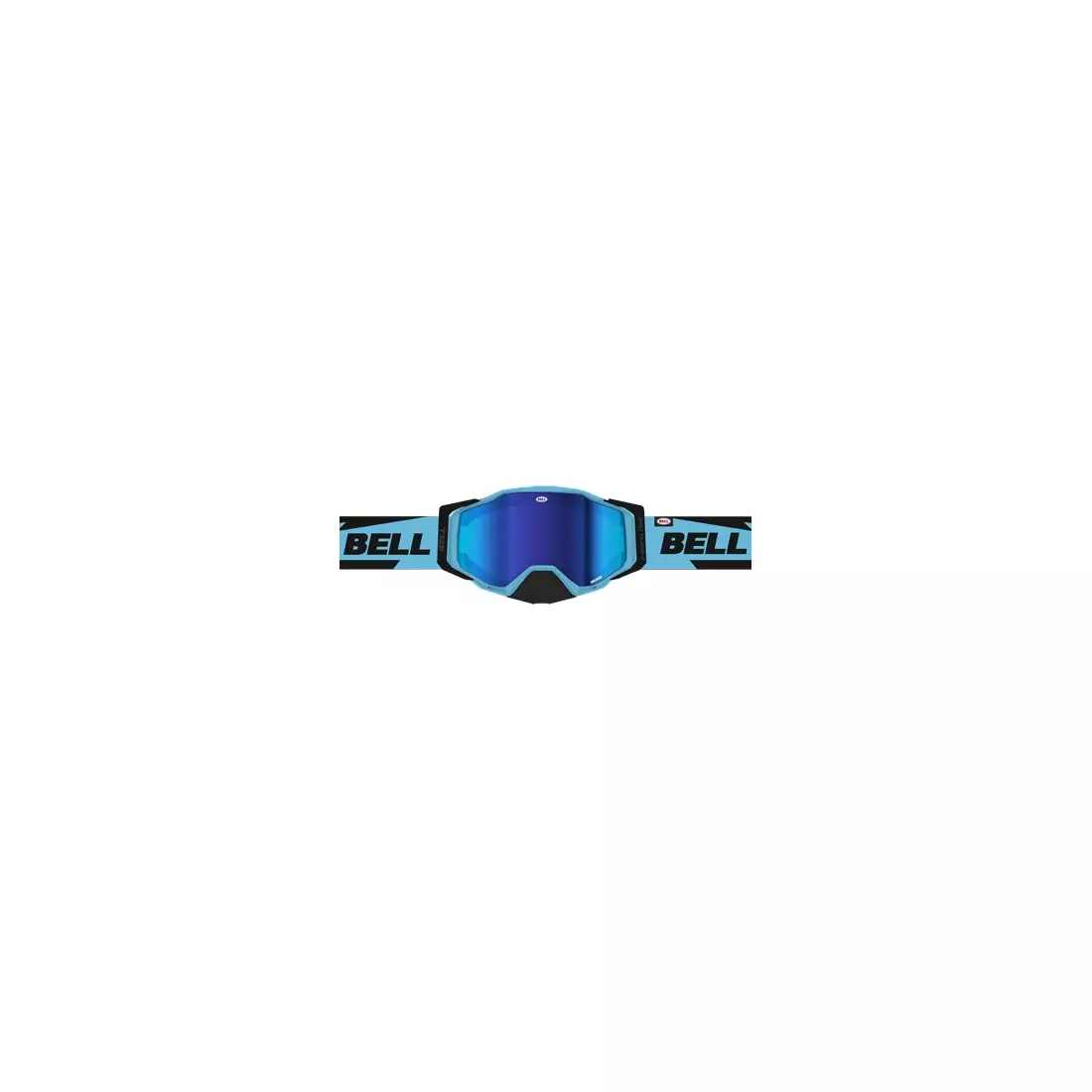 BELL kerékpár szemüveg BREAKER Bolt Matte Black/Blue (REFLEX REVO BLUE MIRROR - SMOKE TINT) BEL-7122856