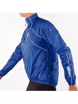 DEKO J1 esőálló kerékpáros kabát, kék