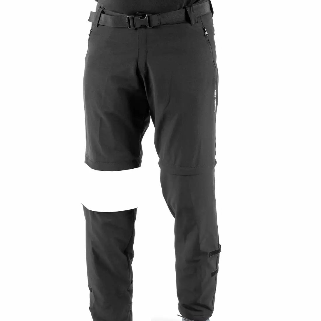 DEKO STR-M-001 férfi kerékpáros nadrág levehető lábbal, fekete