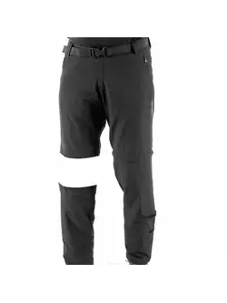 DEKO STR-M-001 férfi kerékpáros nadrág levehető lábbal, fekete