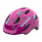 GIRO gyermek/ifjúsági kerékpáros sisak SCAMP INTEGRATED MIPS pink street daisies GR-7129865