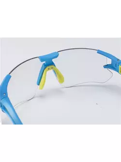 Rockbros 10127 kerékpár / sport szemüveg fotokróm kék-zölddel
