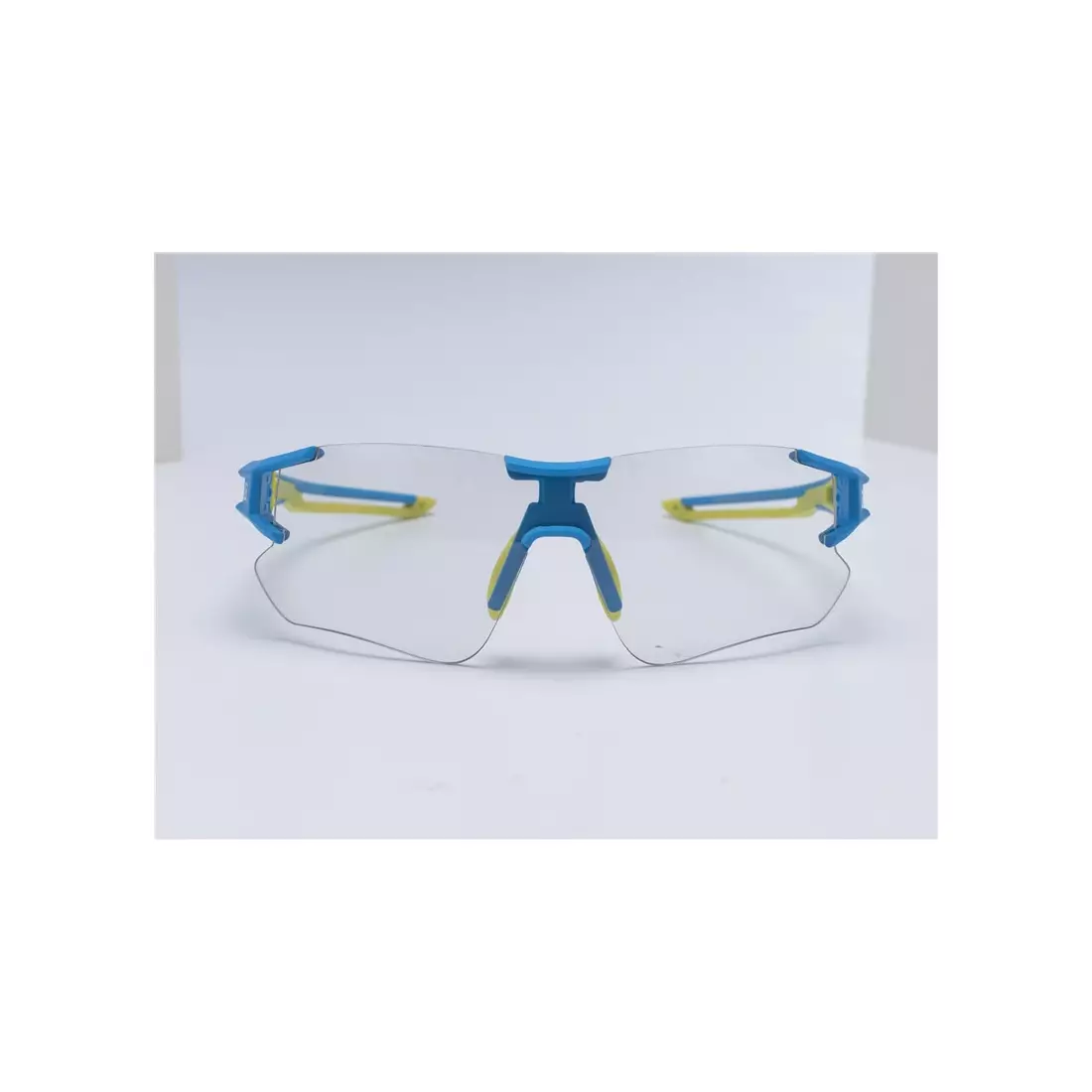 Rockbros 10127 kerékpár / sport szemüveg fotokróm kék-zölddel