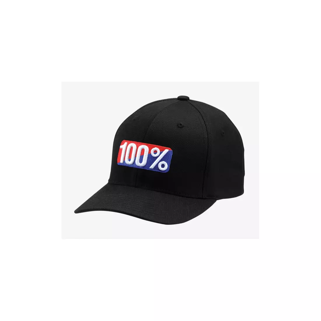 100% baseball sapka CLASSIC X-Fit flexfit hat black STO-20011-001-18