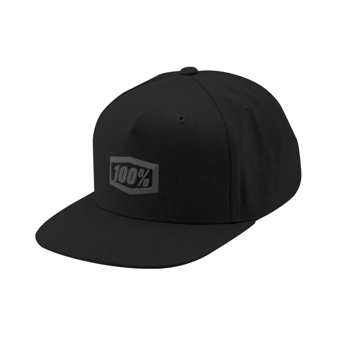 100% baseball sapka ENTERPRISE Snapback Hat Black/Charcoal Speck 