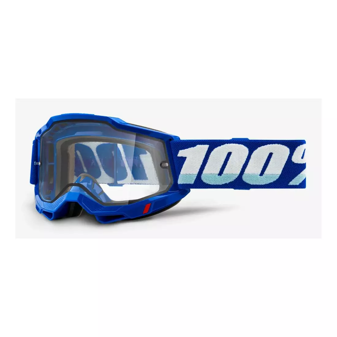 100% kerékpáros szemüveg ACCURI 2 ENDURO MOTO BLUE (Átlátszó dupla üvegezés) 1STO-50221-501-02
