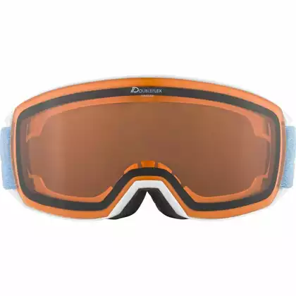 ALPINA sí / snowboard szemüveg M40 NAKISKA DH white-skyblue A7281112