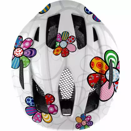 ALPINA PICO Gyermek kerékpáros sisak, pearlwhite-flower gloss