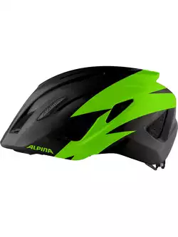 ALPINA PICO Gyermek kerékpáros sisak, black-green gloss
