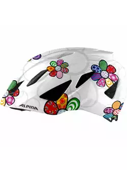 ALPINA PICO Gyermek kerékpáros sisak, pearlwhite-flower gloss