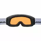 ALPINA sí/snowboard szemüveg M40 NAKISKA DH fekete matt A7281131
