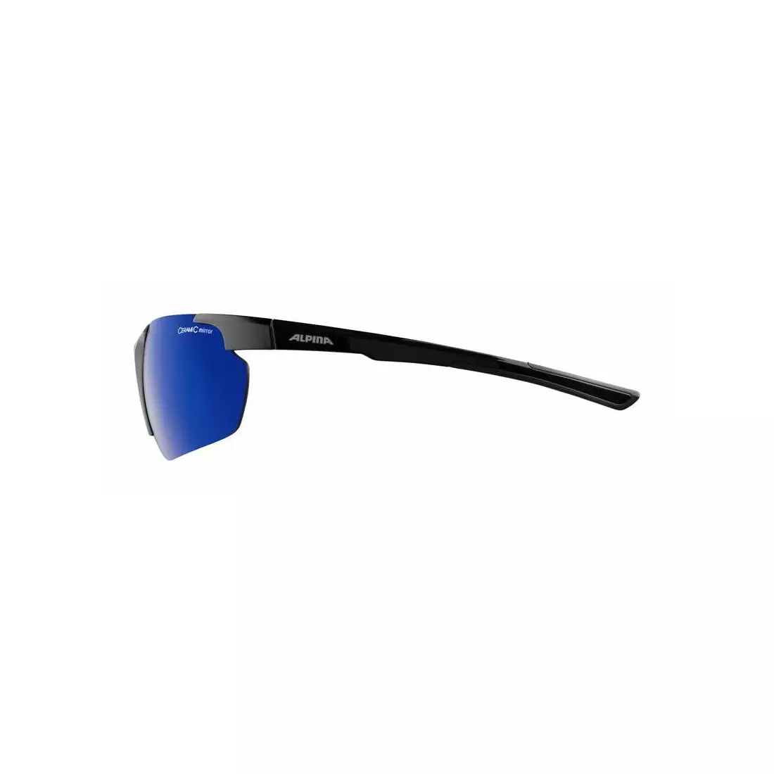 ALPINA sport szemüveg DEFFY HR BLUE MIRROR S3 black A8657332