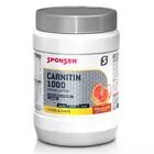 Alacsony kalóriatartalmú ital SPONSER L-CARNITIN 1000 piros narancs - doboz 400g 