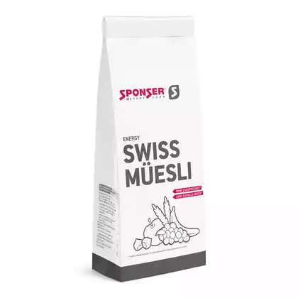 Energetyczne śniadanie SPONSER SWISS  MUESLI bez cukru 1 kg (NEW)SPN-80-930