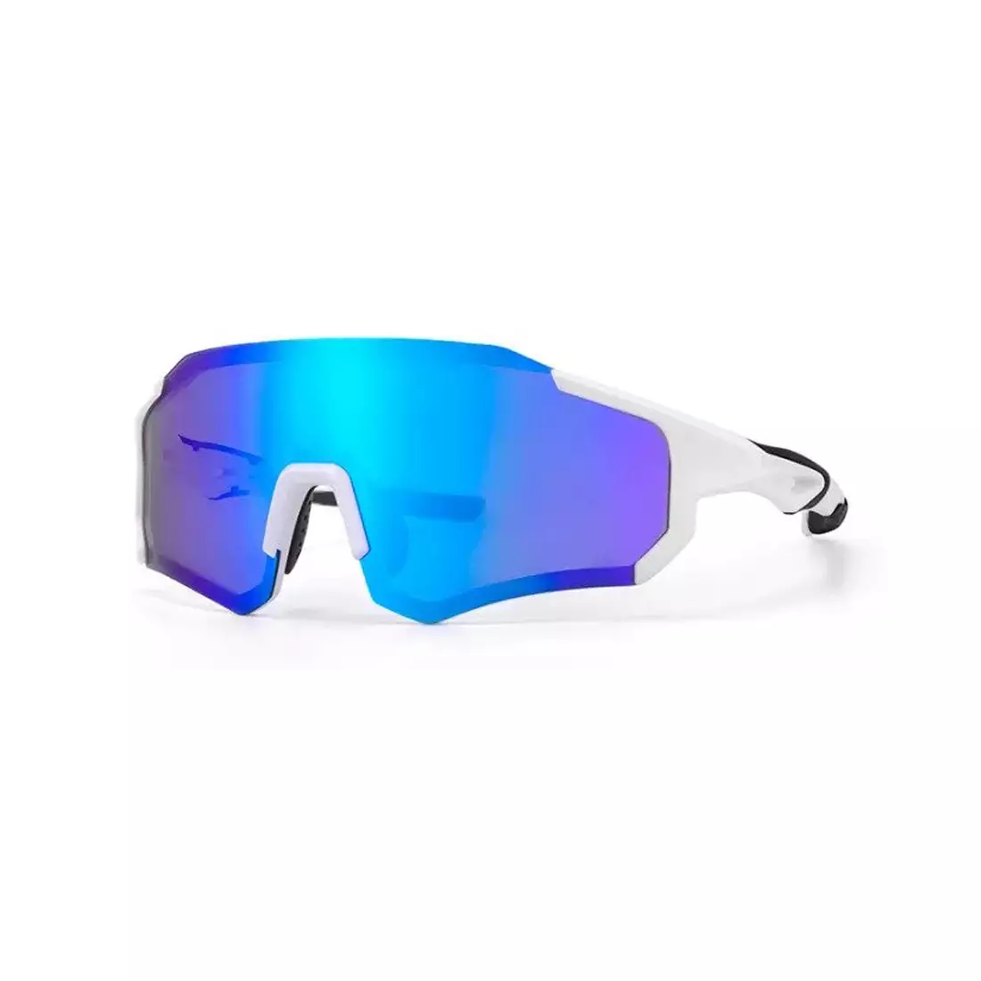 Rockbros 10183 Polarizált kerékpáros / sport szemüveg, fehér