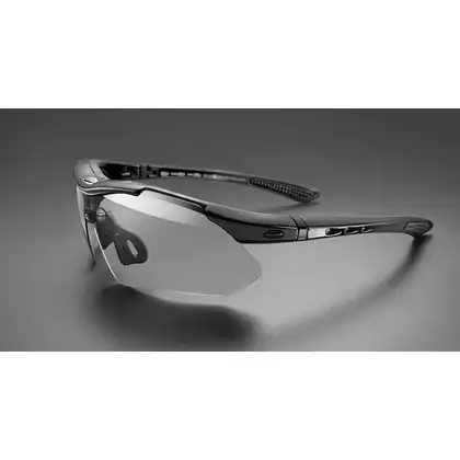 Rockbros sport szemüveg fotokróm + korrekciós betéttel black 10143