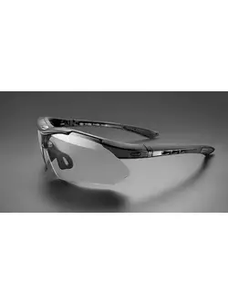 Rockbros sport szemüveg fotokróm + korrekciós betéttel black 10143