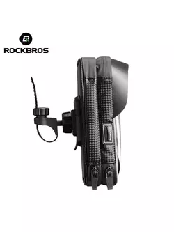 Rockbros  vízálló tok 6,2&quot; méretű telefonhoz a kormányra, fekete színben B31-BK