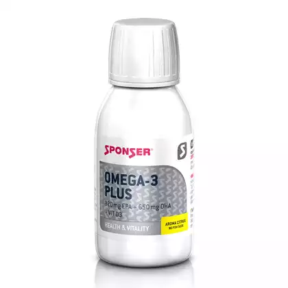 Suplement SPONSER OMEGA-3 PLUS CITRUS z wit. D3 150 ml (NEW)SPN-80-918