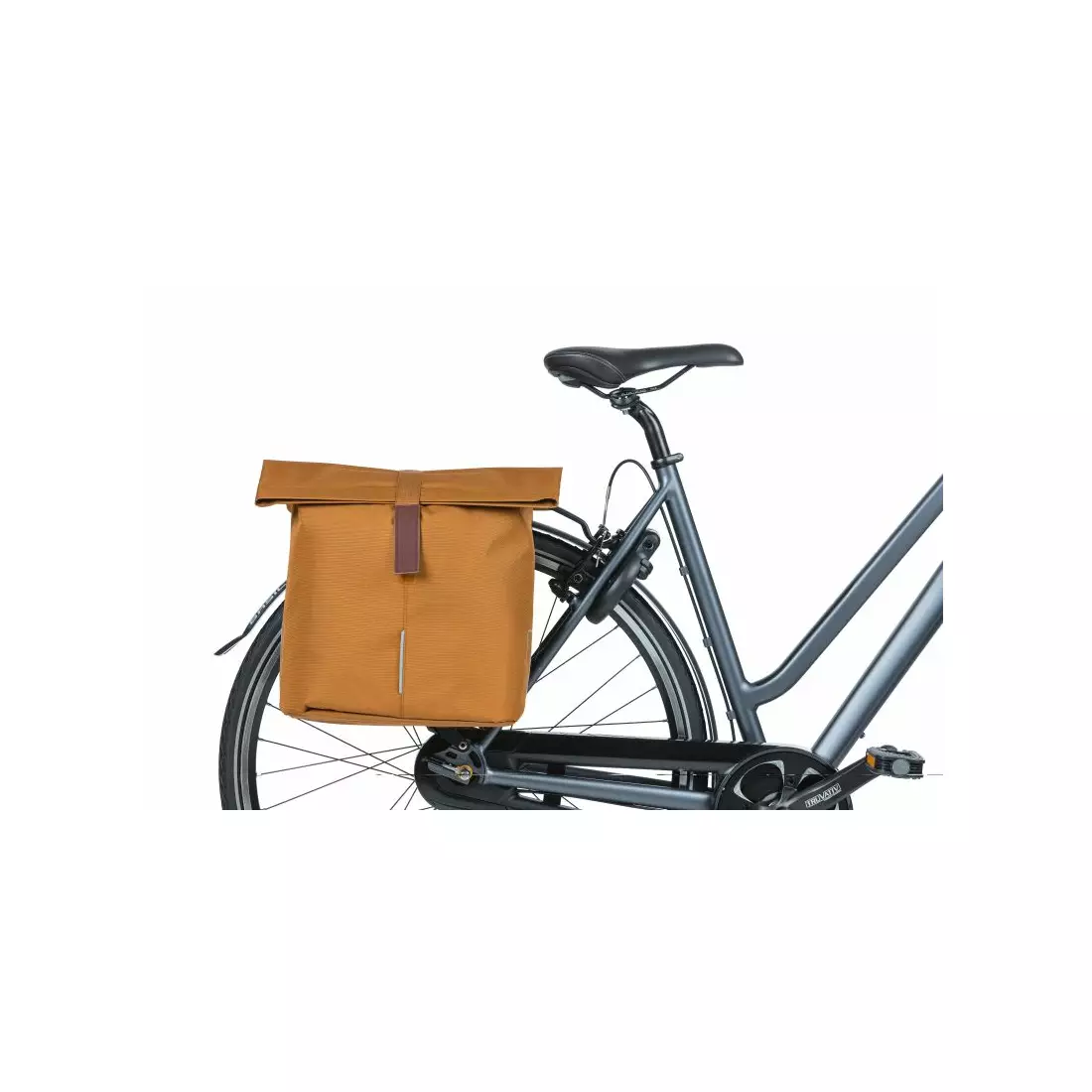 BASIL Hátsó kerékpártáskák CITY DOUBLE BAG 32L camel brown 18073