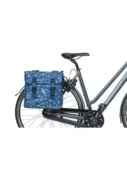 BASIL hátsó kerékpár táskák WANDERLUST DOUBLE BAG 35L indigo blue 18089