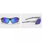 Rockbros 10117 Polarizált sportszemüveg + korrekciós betét black-grey 