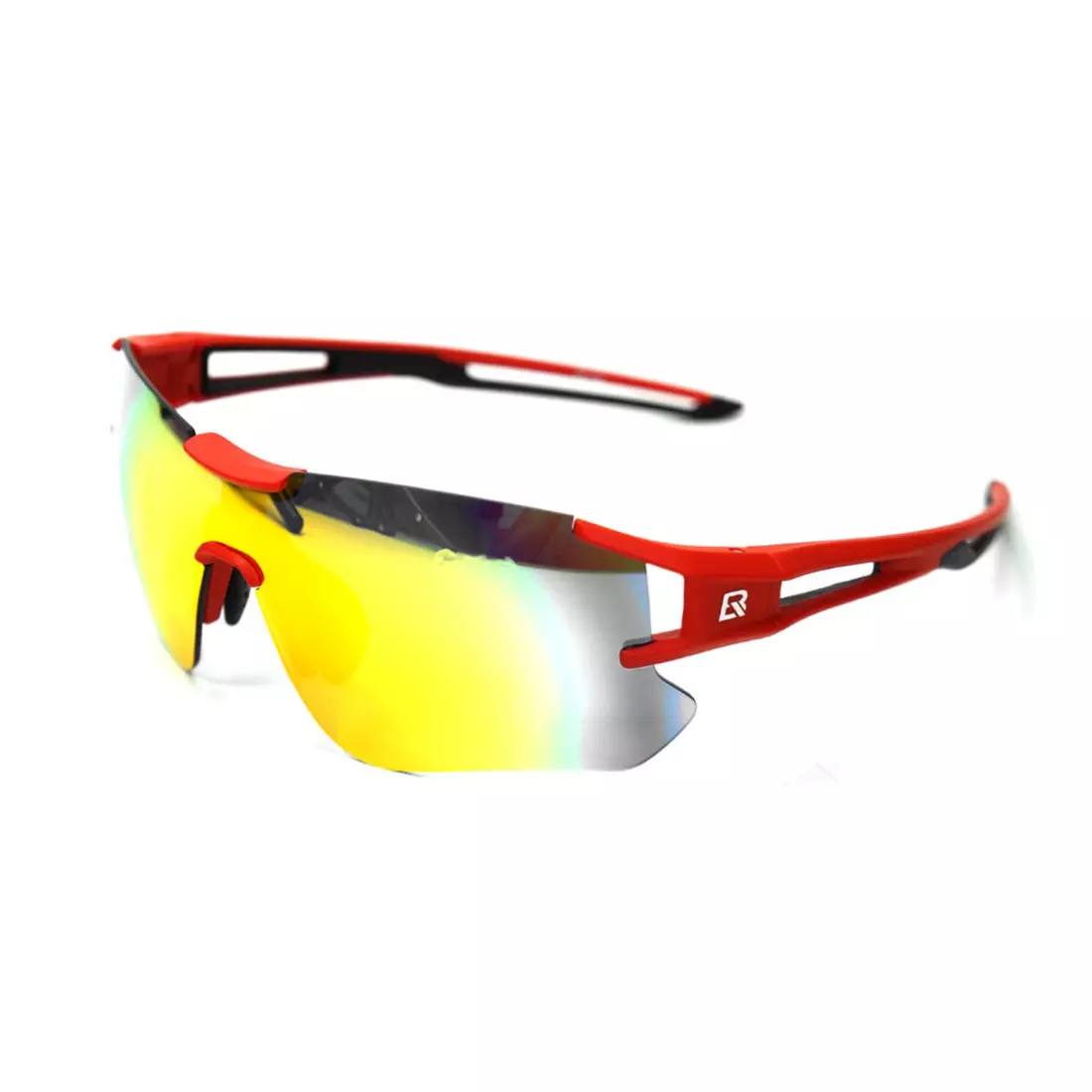 Rockbros 10128 Polarizált sportszemüveg + korrekciós betét black-red 