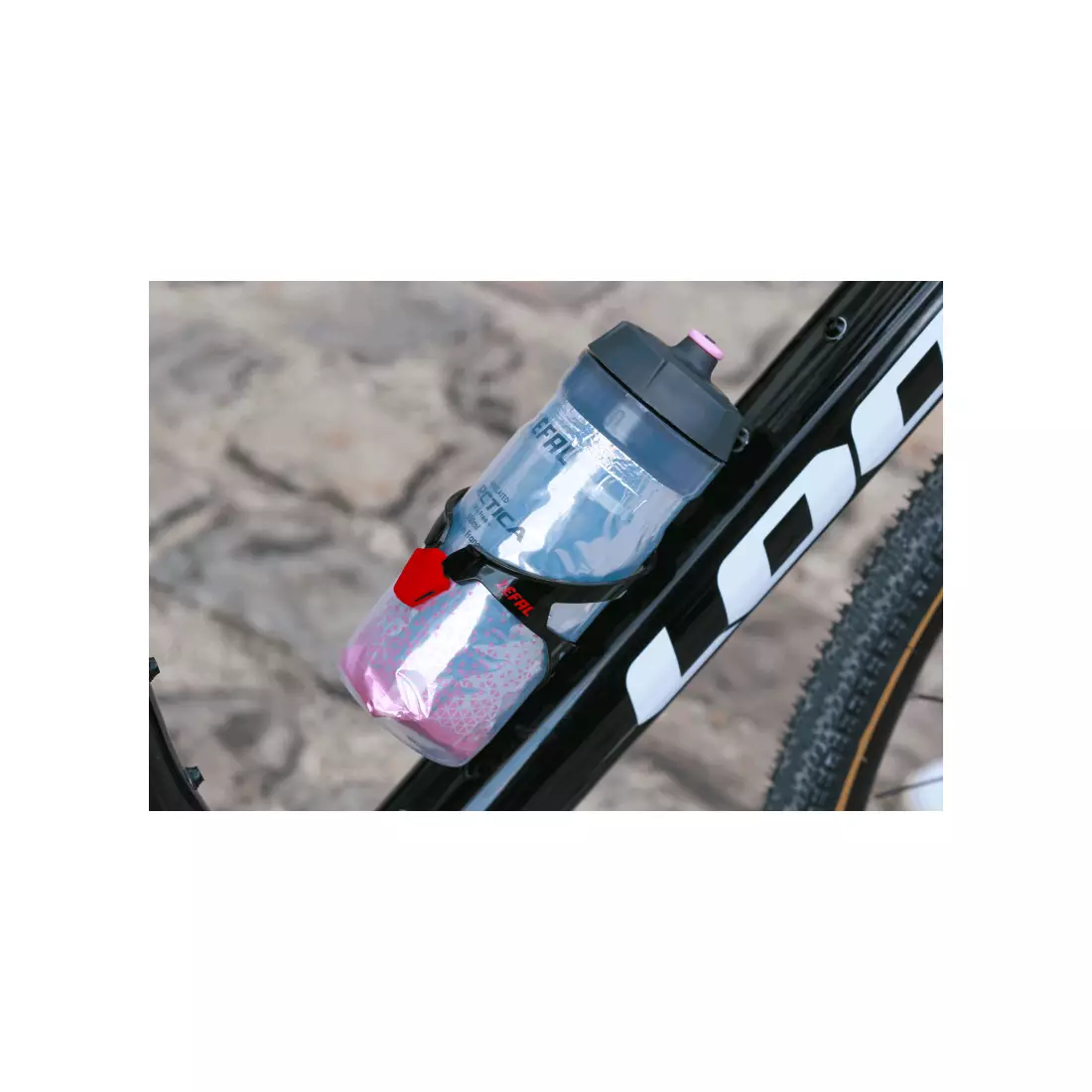 ZEFAL kerékpár termikus palack ARCTICA 55 silver/black 0,55L ZF-1660