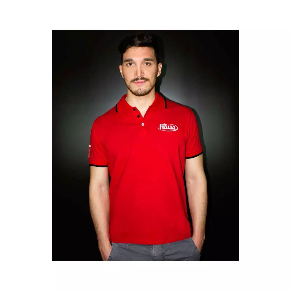 SELLE ITALIA férfi póló red SIT-98541S0000001