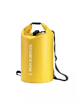 Rockbros 40L vízálló hátizsák / zsák, sárga ST-007Y