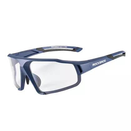 Rockbros SP216BL fotokróm kerékpár / sport szemüveg sötétkék