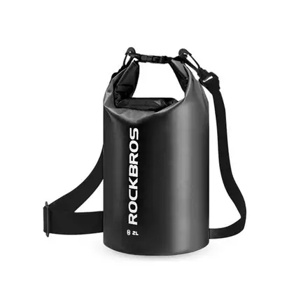 Rockbros vízálló hátizsák / 2L táska, fekete ST-001BK