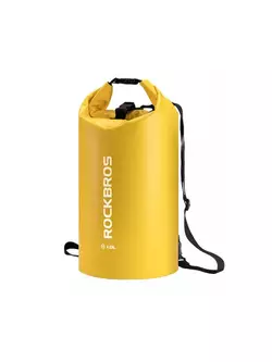 Rockbros vízálló hátizsák / zsák 10L, sárga ST-004Y