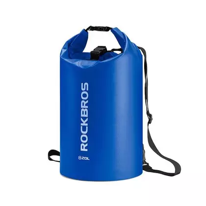 Rockbros vízálló hátizsák / zsák 20L, kék ST-005BL