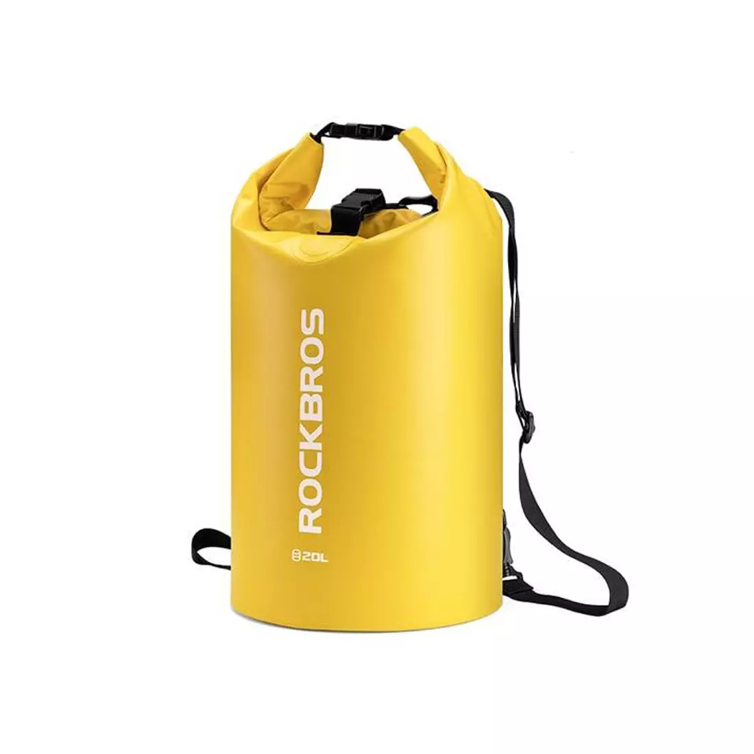 Rockbros vízálló hátizsák / zsák 20L, sárga ST-005Y