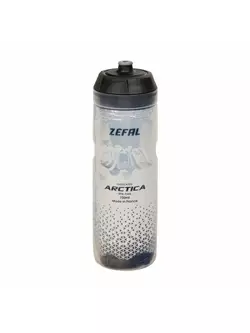 ZEFAL termikus kerékpáros palack ARCTICA 75 0,75L silver/black