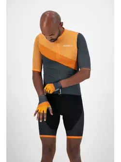 ROGELLI Férfi kerékpáros kesztyű KAI narancs