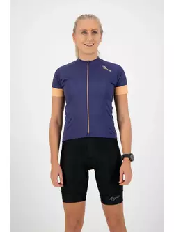ROGELLI MODESTA női kerékpáros mez, lilás-narancs