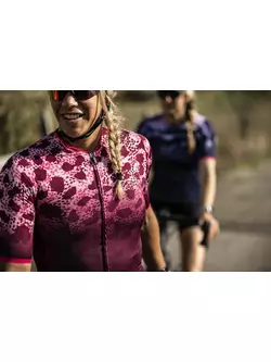 ROGELLI Női kerékpáros mez ANIMAL gesztenyebarna