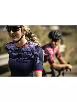 ROGELLI Női kerékpáros mez ANIMAL kék