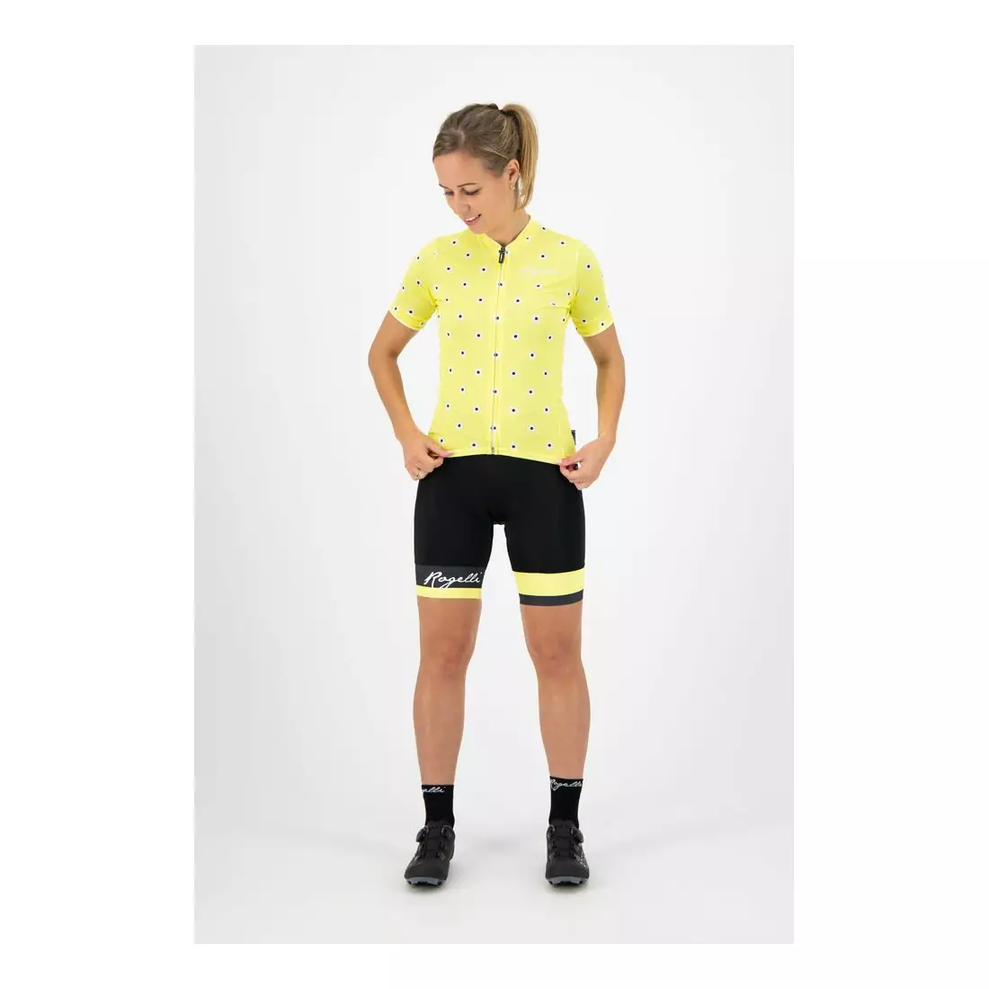 ROGELLI Női kerékpáros mez DAISY sárga