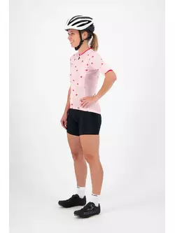 ROGELLI Női kerékpáros mez FRUITY rózsaszín
