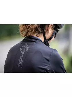 ROGELLI Női kerékpáros pulóver ESSENTIAL- fekete