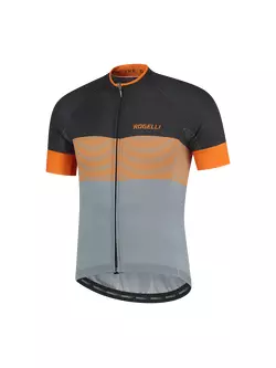 ROGELLI férfi kerékpáros póló BOOST grey/orange 001.119
